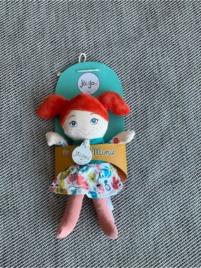 Red-Haired Floral Mini Doll - Cute Kids Plush Toy